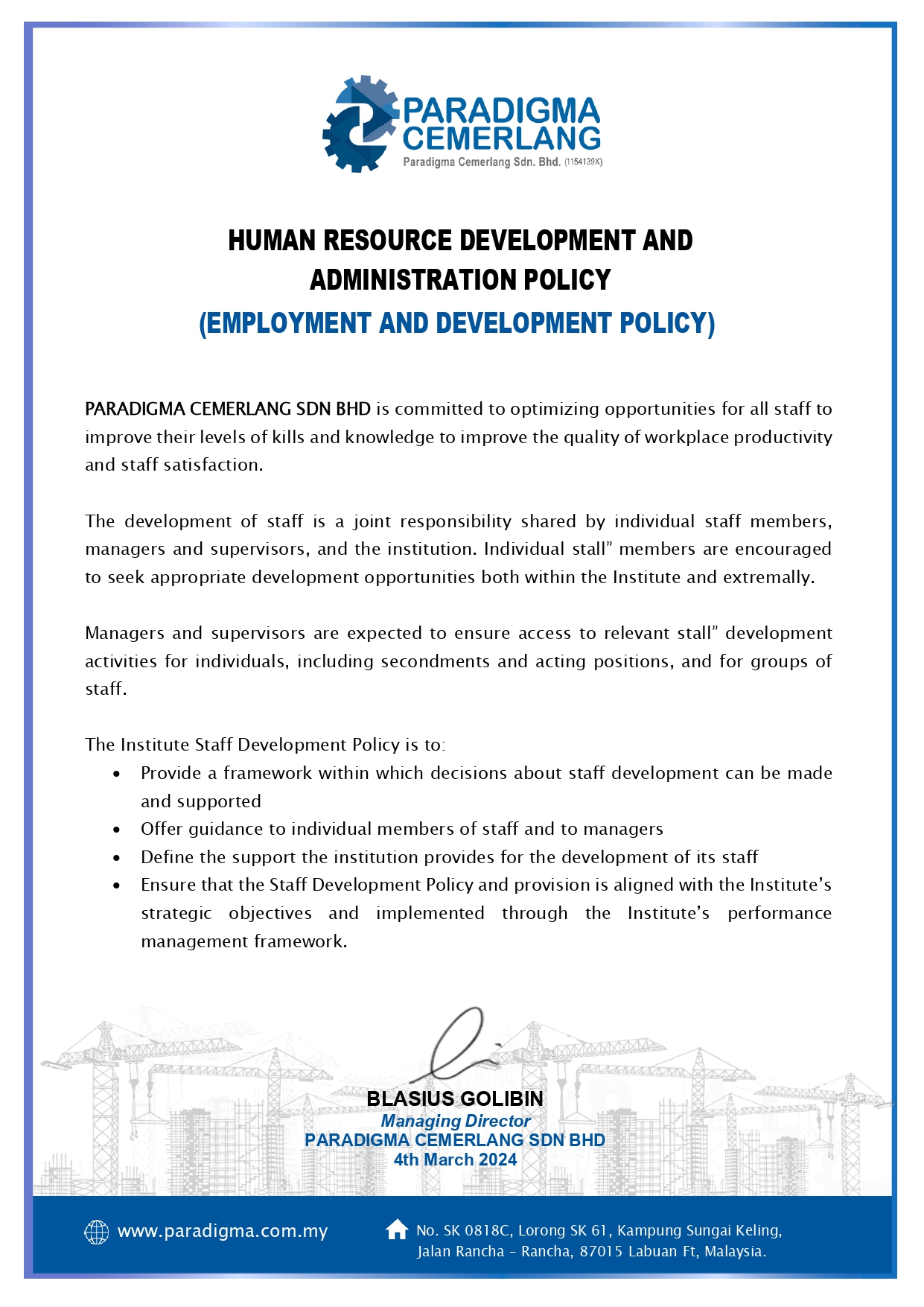 Policy - Employment and Development_page-0001